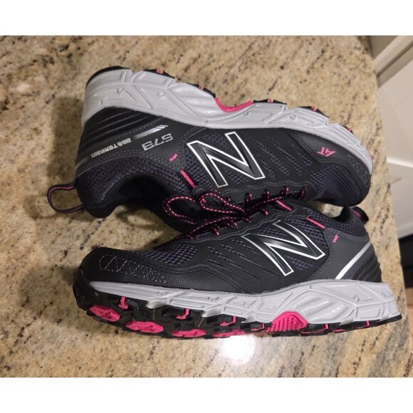 New Balance 573 All Terrain Athletic Shoes Women Black Pink Size 10.5 B W7T573E3 - Picture 9 of 13